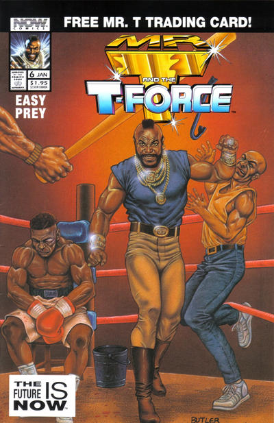 Mr. T And The T-Force #6-Good (1.8 – 3) Newstand Edition W/O Trading Card