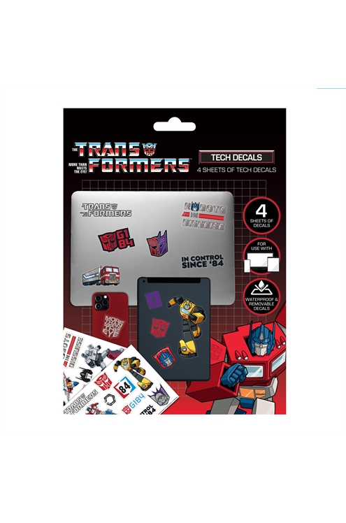 Transformers Decal Stickers Pack