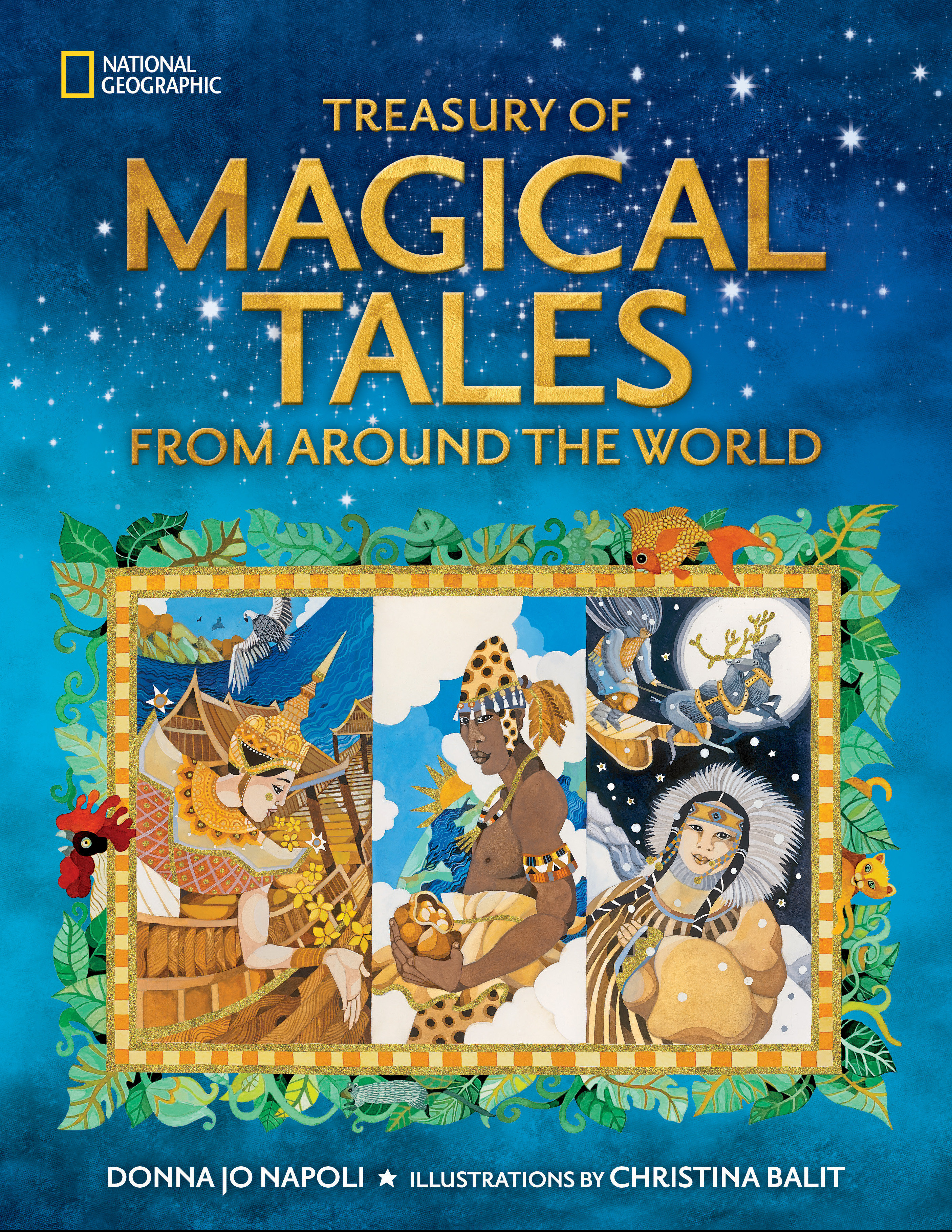 Treasury Of Magical Tales From Around The World (Hardcover Book)