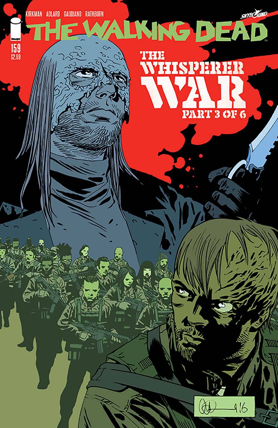 Walking Dead #159 Cover A Adlard & Stewart