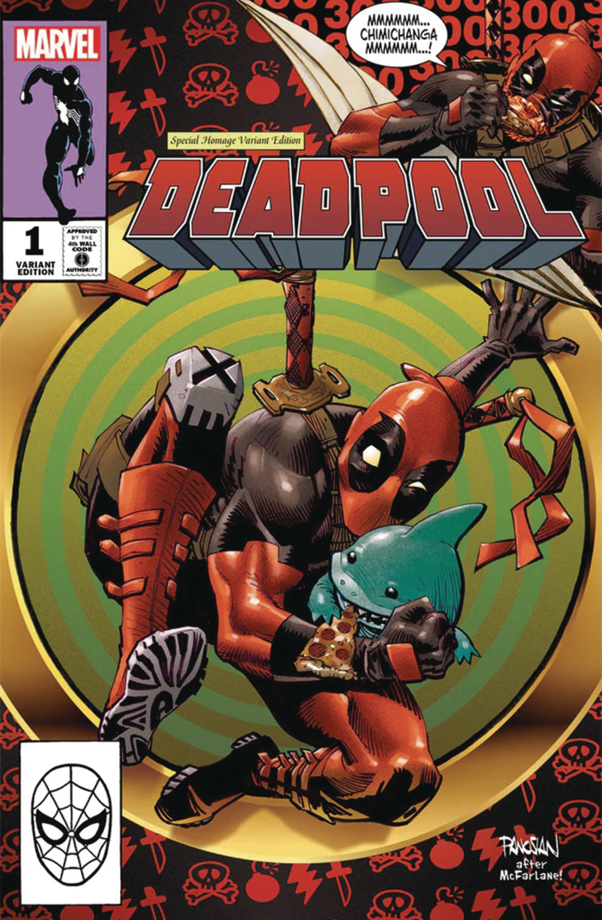 Dynamic Forces Deadpool #1 Panosian Comicxposure Exclusive Variant