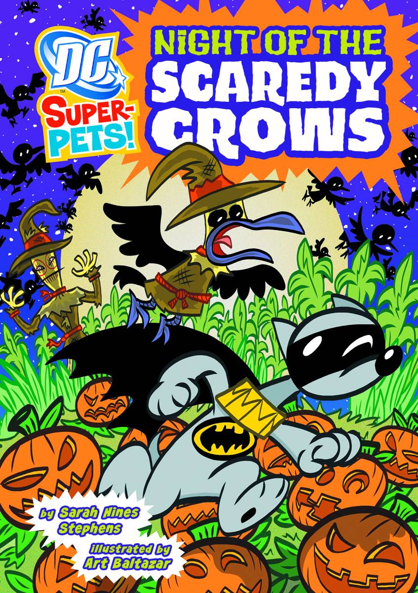 DC Super Pets Young Reader Graphic Novel Night of Scaredy Crows