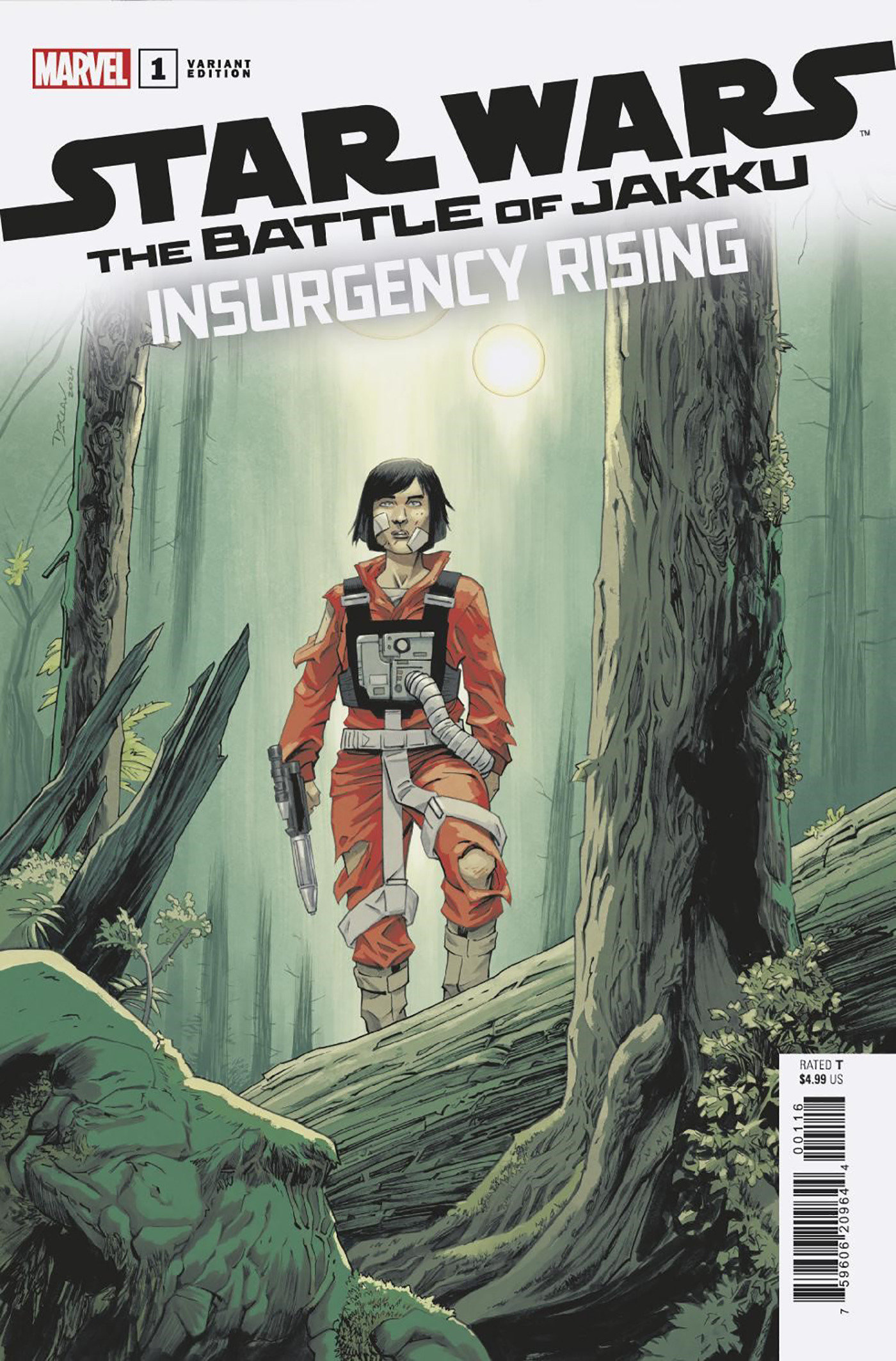 Star Wars: The Battle of Jakku #1 Insurgency Rising Declan Shalvey Variant 1 for 25 Incentive