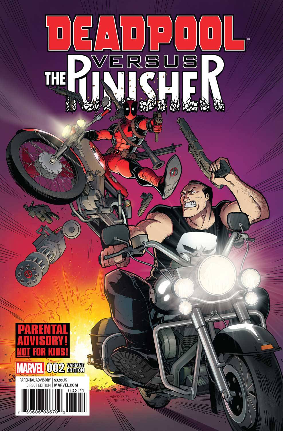 Deadpool Vs Punisher #2 A Variant