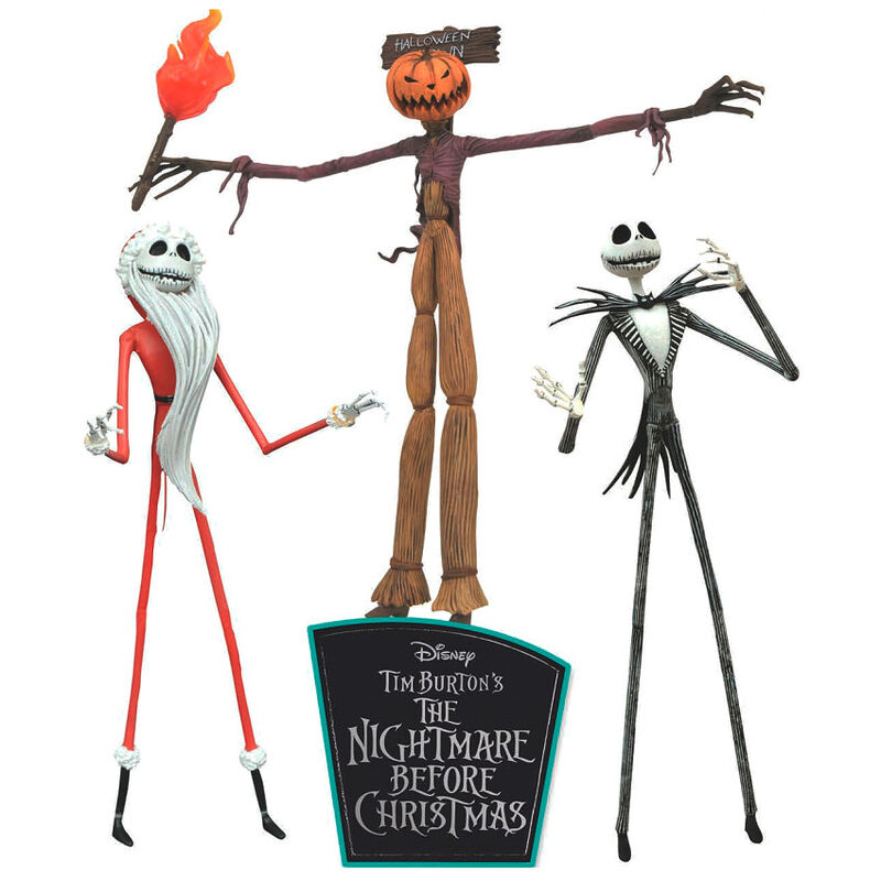 Nightmare Before Christmas Jobs of Jack Skellington Action Figure Box Set