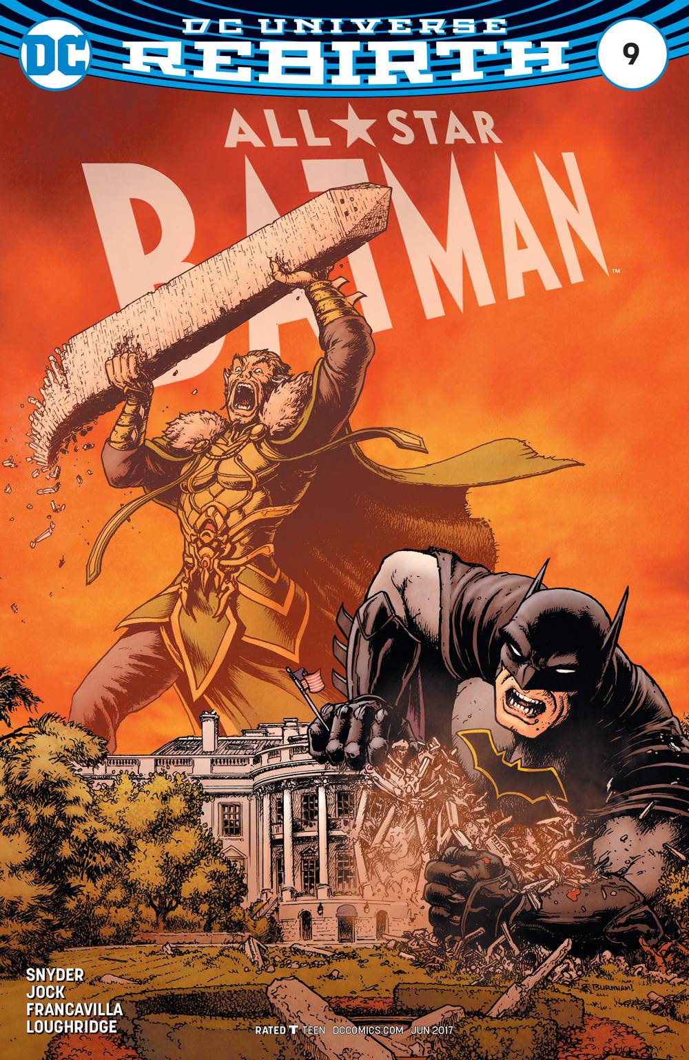 All Star Batman #9 Burnham Variant Edition