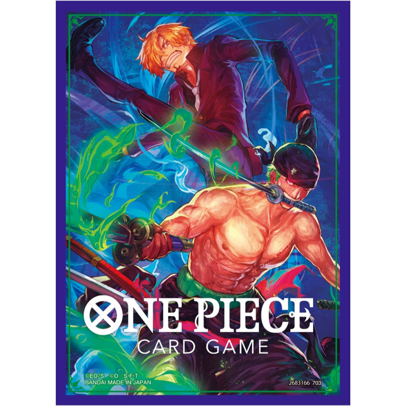 One Piece TCG Official Sleeves Set 5 Zoro and Sanji