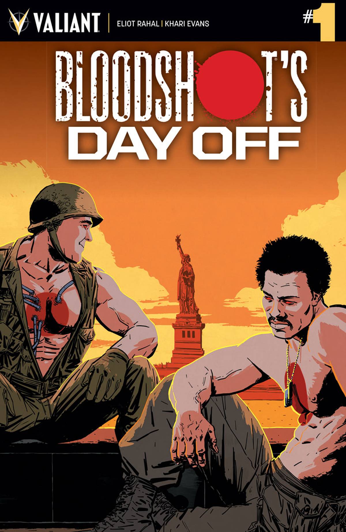 Bloodshots Day Off Volume 1 Cover A Kano