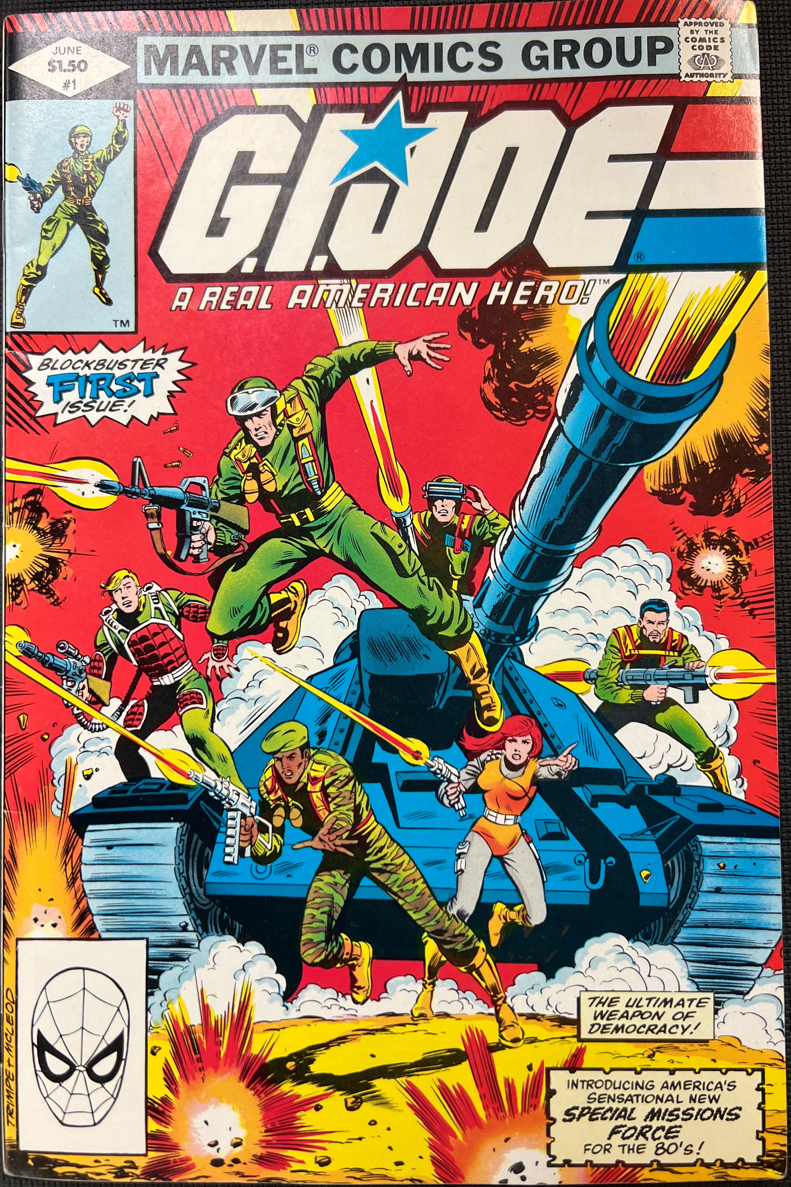 GI Joe #1 (1982 Marvel)
