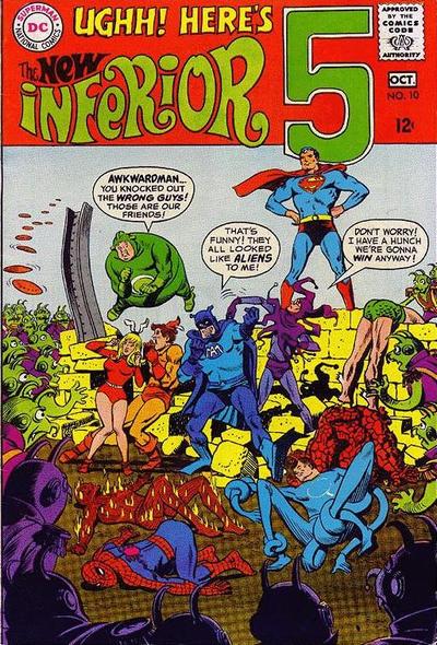 Inferior Five #10-Very Good (3.5 – 5)