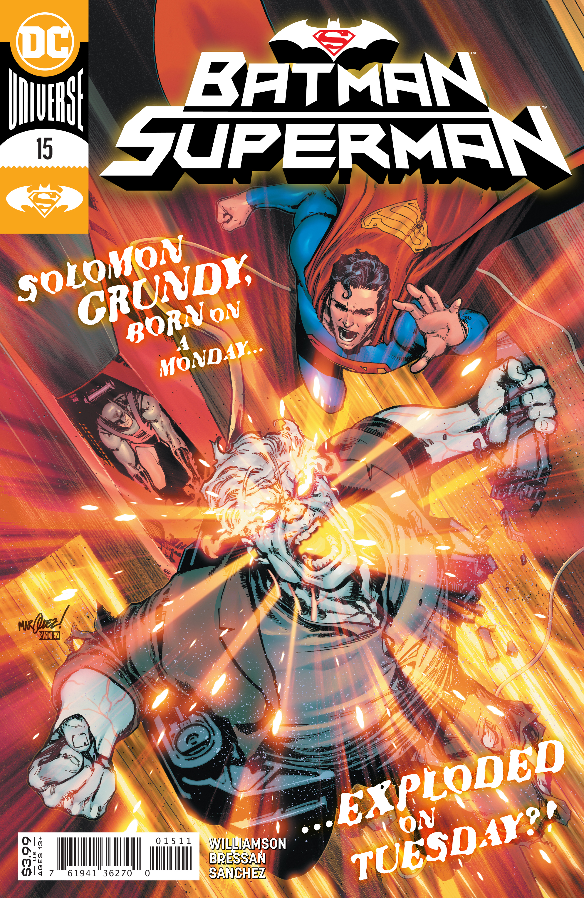Batman Superman #15 Cover A David Marquez (2019)