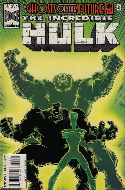 The Incredible Hulk #439 [Direct Edition]-Fine