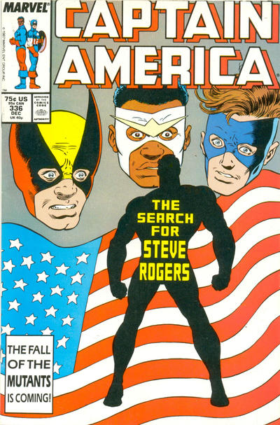 Captain America #336 [Direct]-Near Mint (9.2 - 9.8)