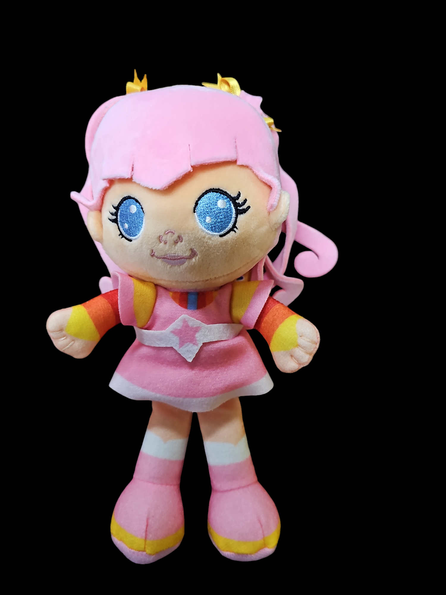 Rainbow Brite 8" Plush Tinkled Pink