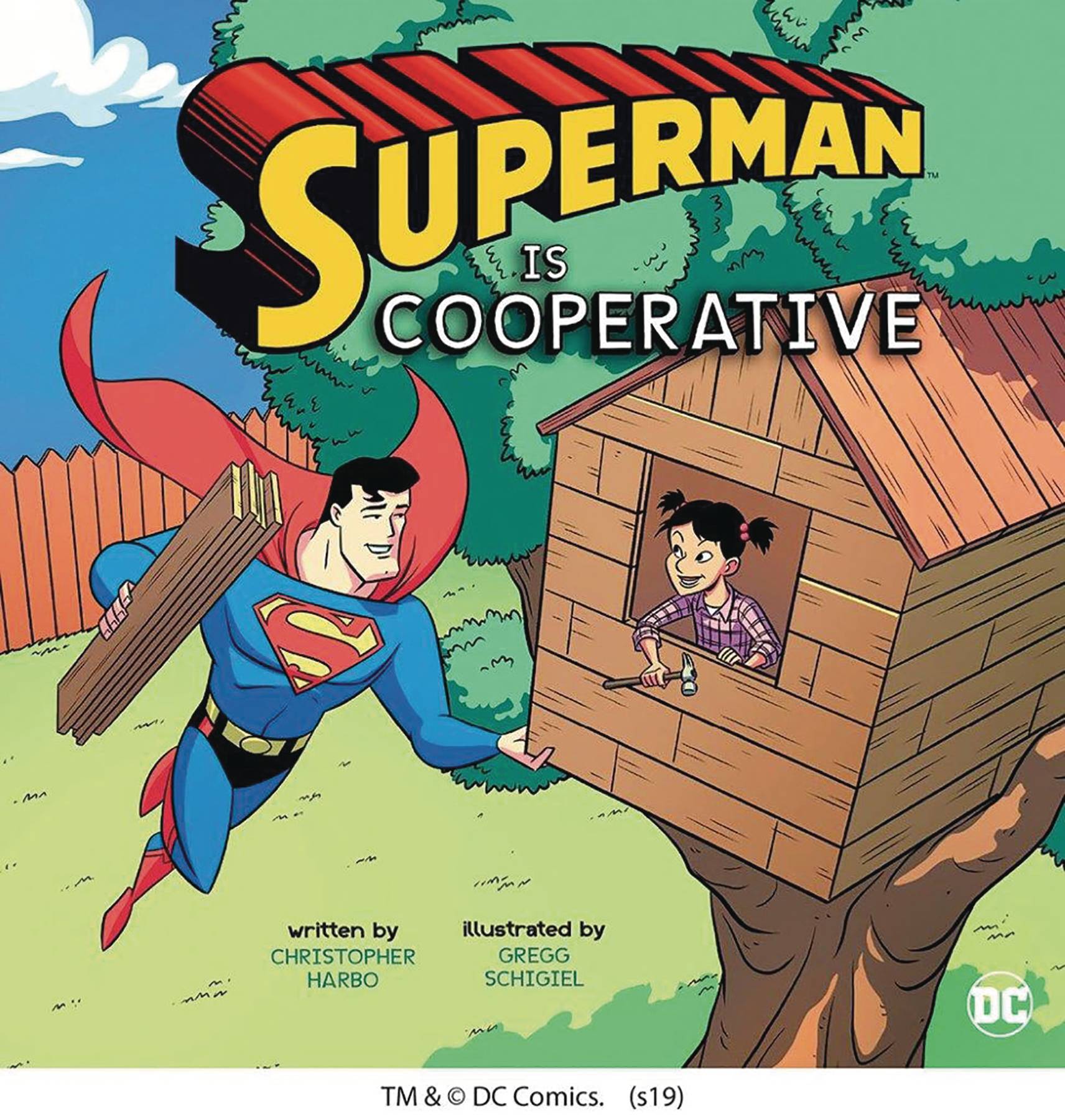 Superman Is Cooperative Young Reader Picture Book