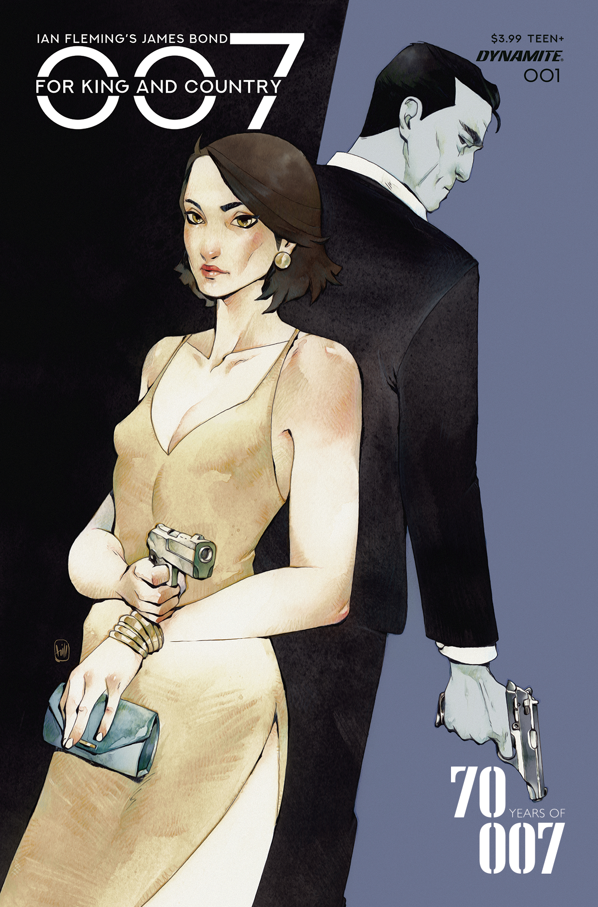 007 For King and Country #1 Cover C Hill