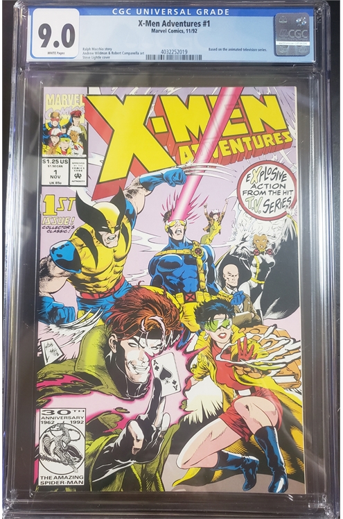 X-Men Adventures #1 Cgc 9.0