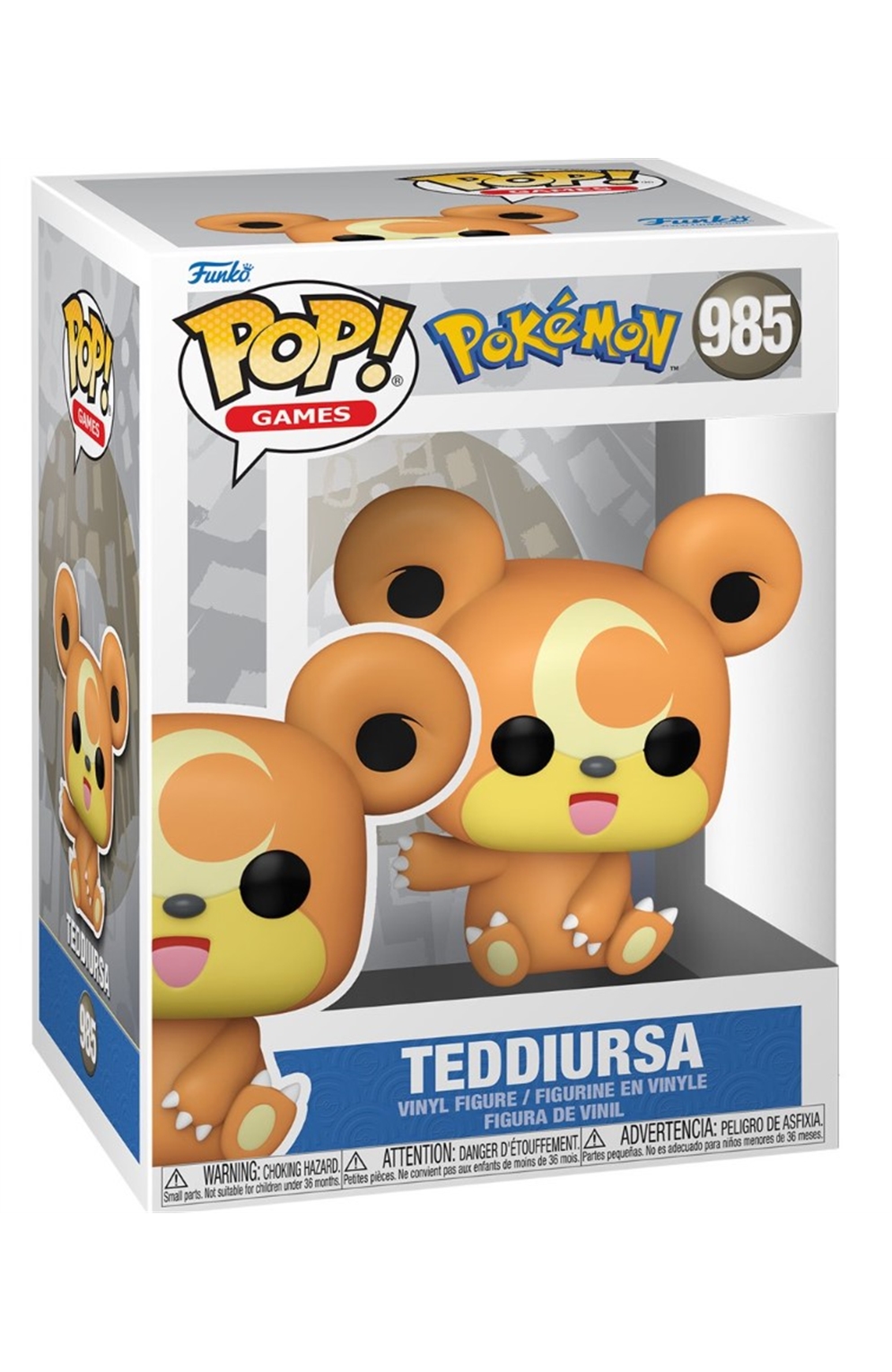 Pop! Pokemon Teddiursa Vinyl Figure