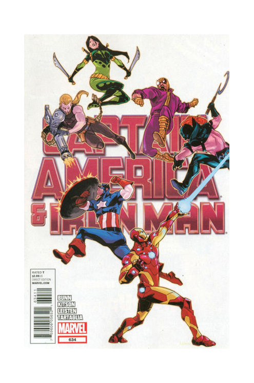 Captain America And Iron Man #634