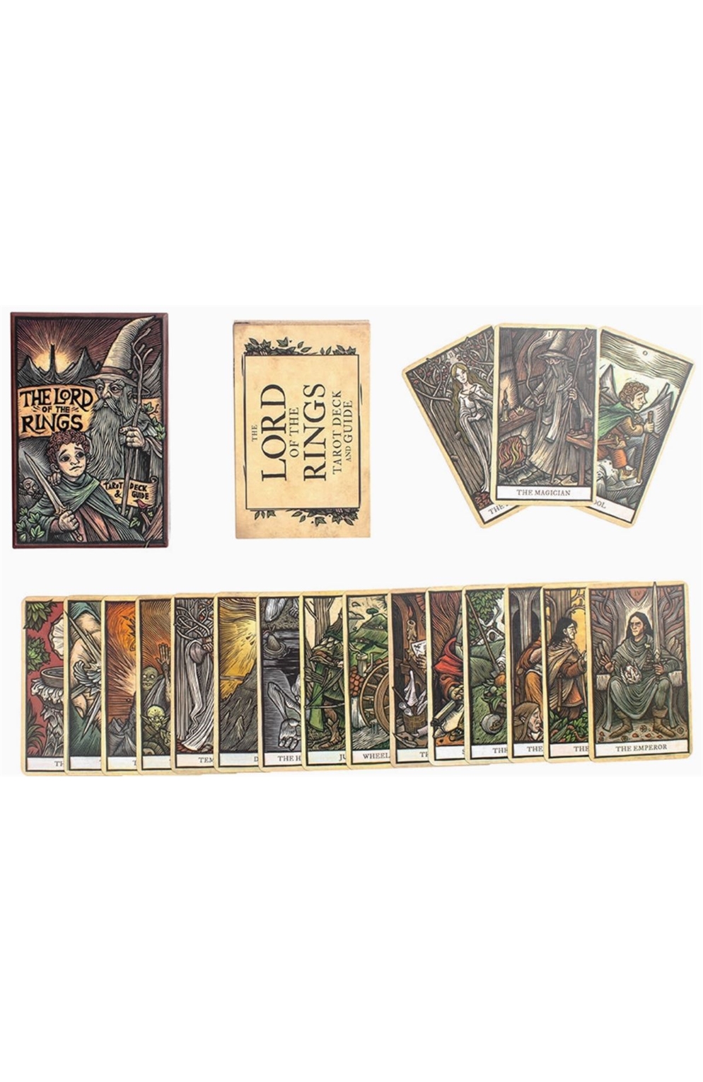 The Lord of The Rings™ Tarot Deck And Guide