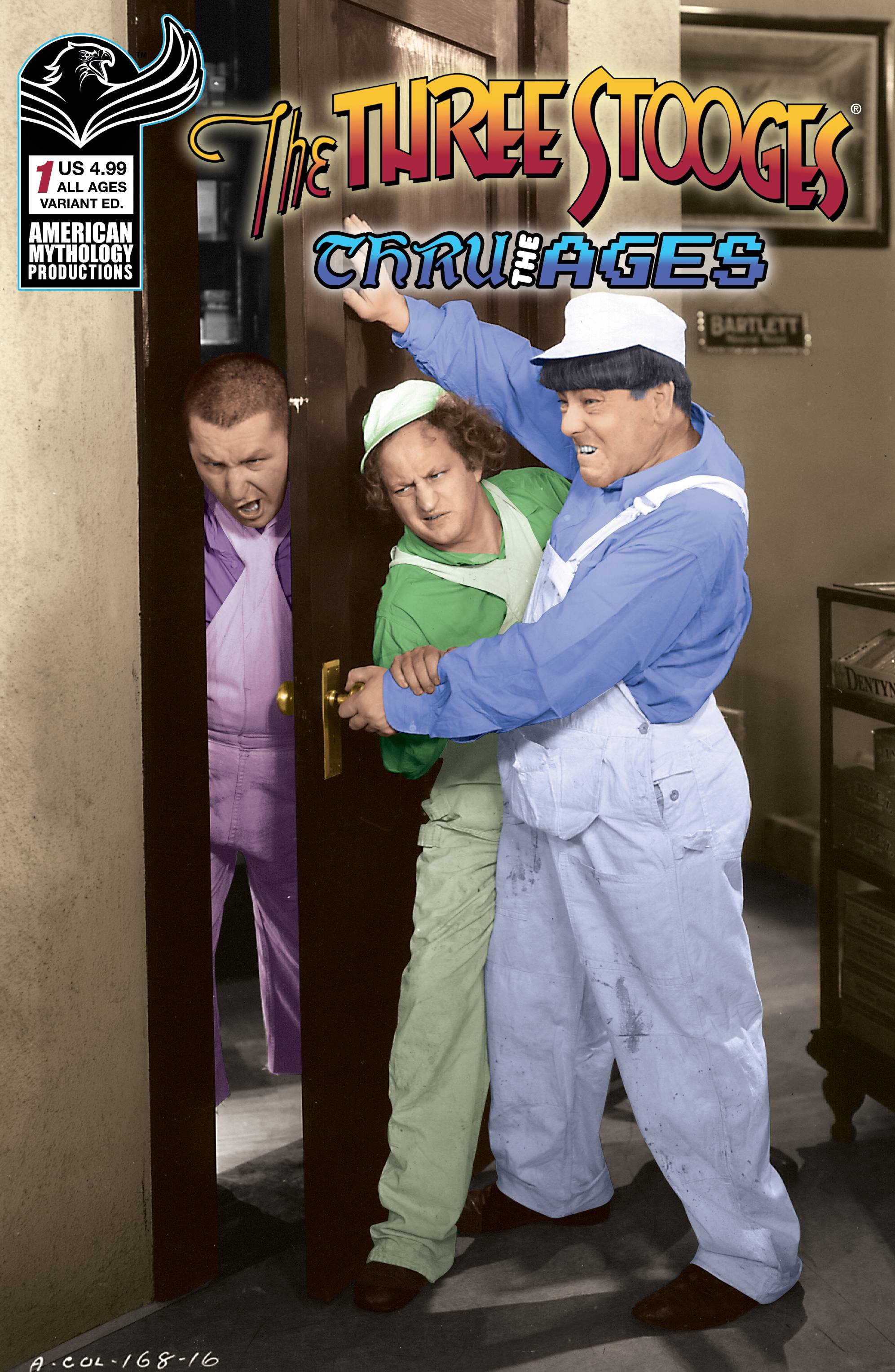 Three Stooges Through The Ages #1 Cover B Photo