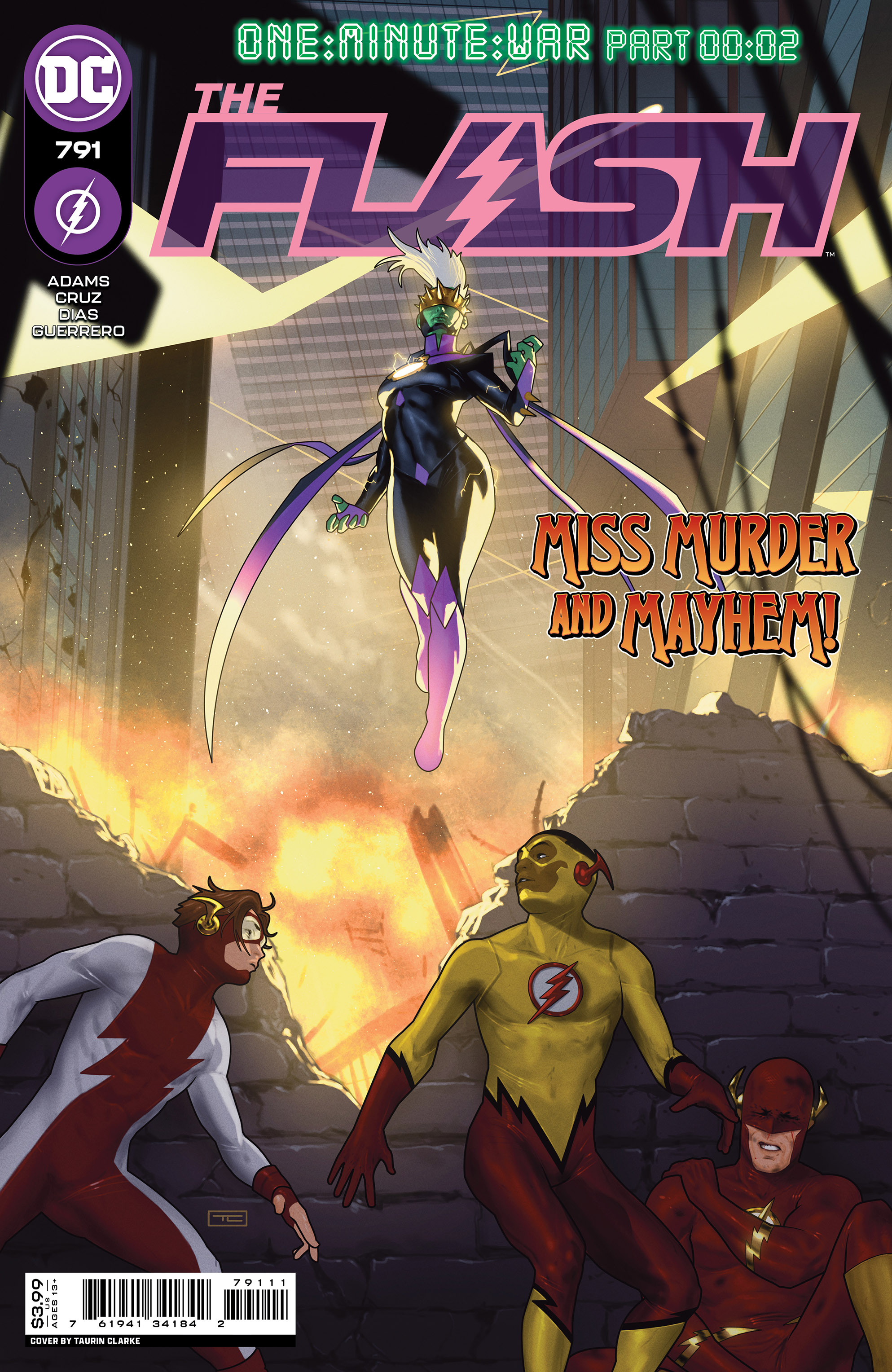Flash #791 Cover A Taurin Clarke (One-Minute War) (2016)