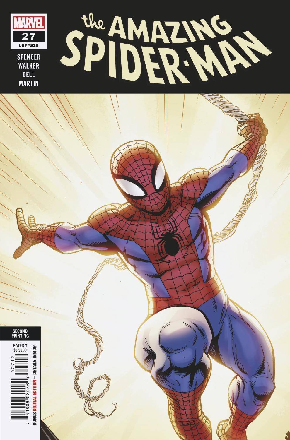 Amazing Spider-Man #27 2nd Printing Walker Variant (2018)