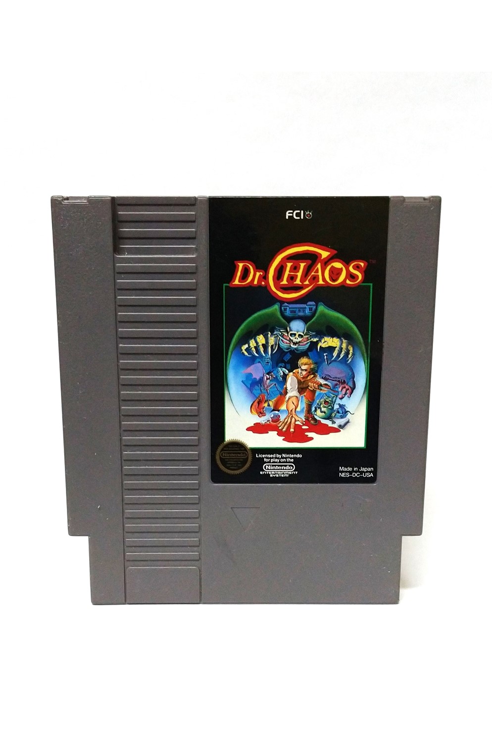 Nintendo Nes Dr. Chaos Cartridge Only (Excellent)