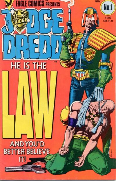 Judge Dredd #1 Vf 7.5