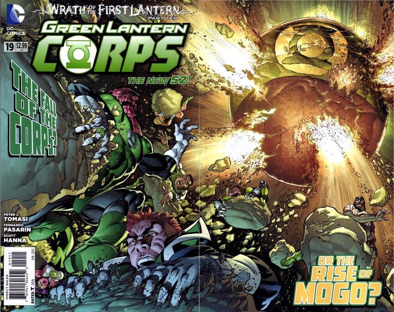 Green Lantern Corps #19 (Wrath) (2011)