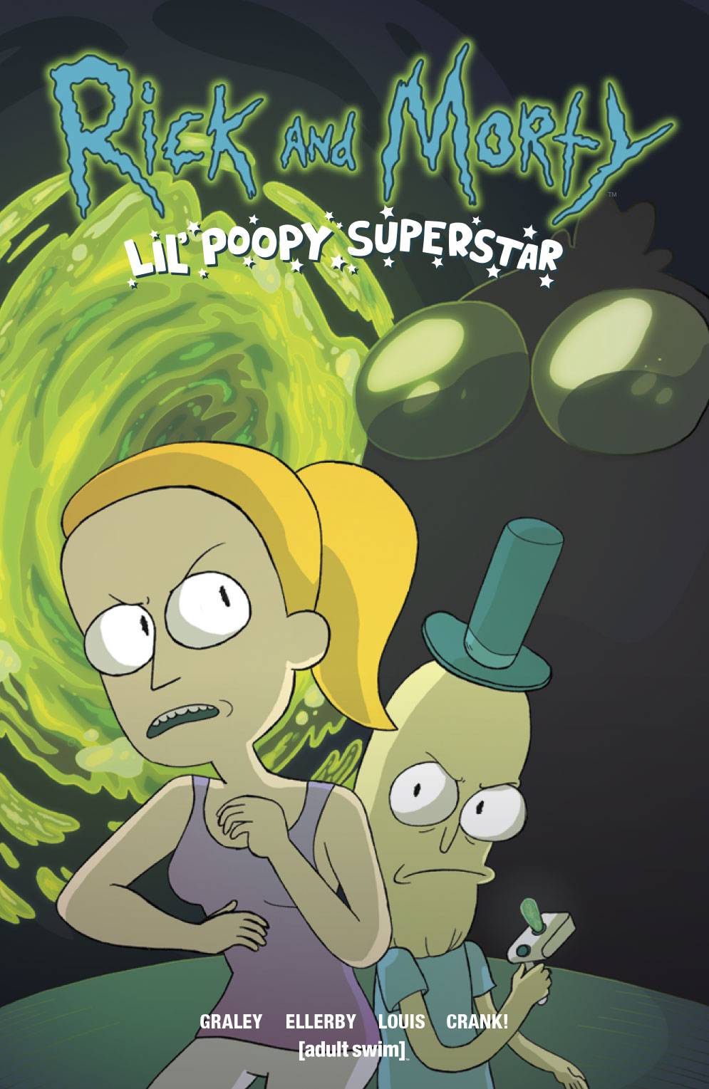 Rick and Morty Lil Poopy Superstar Graphic Novel Volume 1