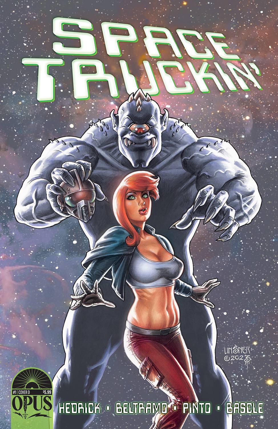 Space Truckin #1 Cover D Last Call Linsner