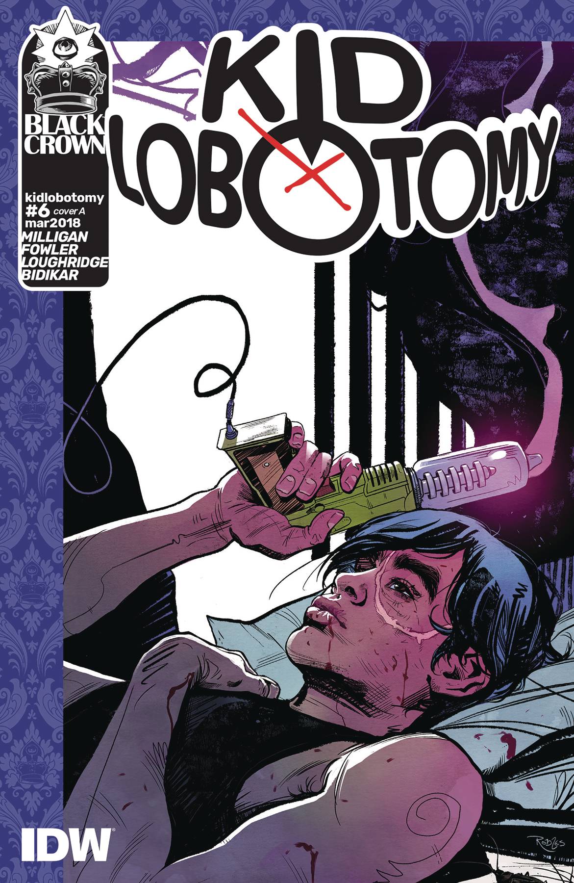 Kid Lobotomy #6 Cover A Robles (Mature)
