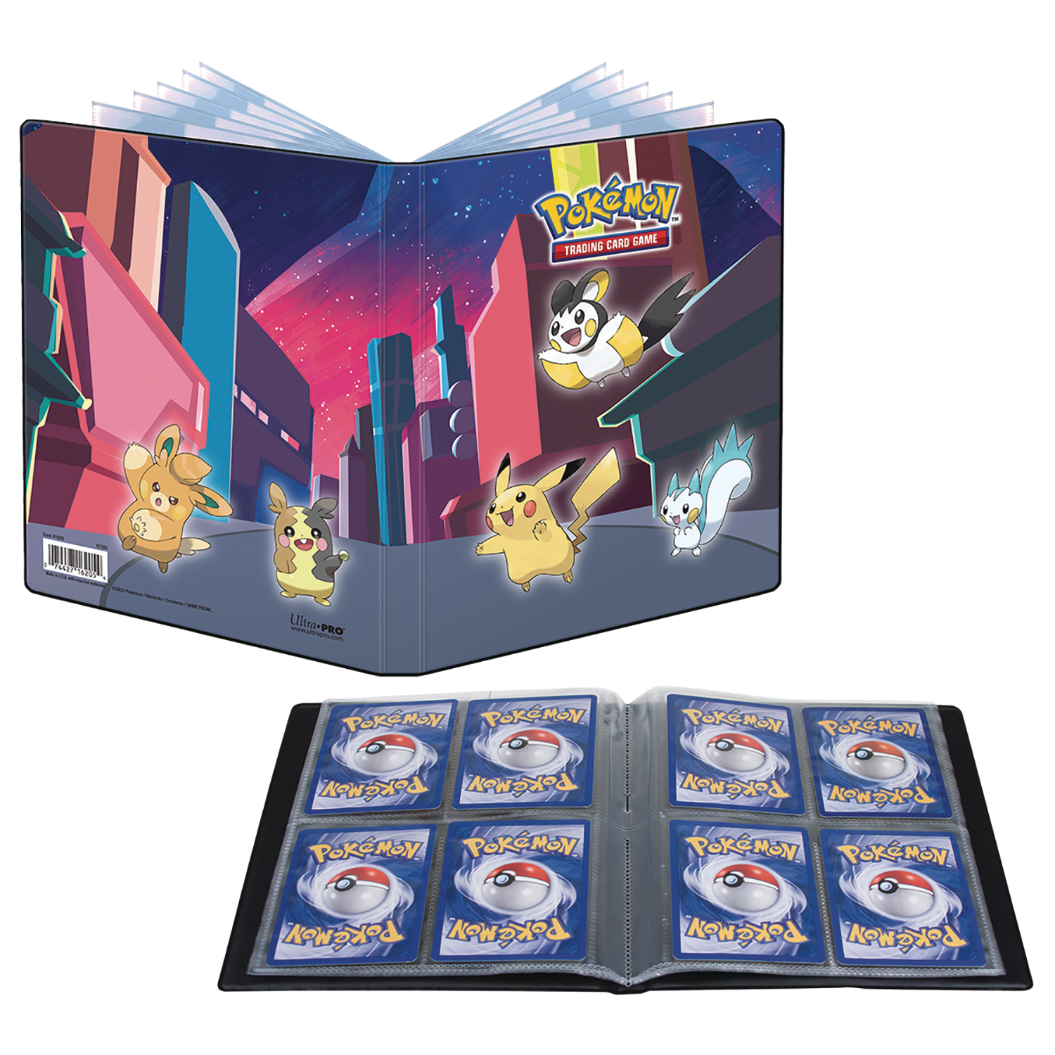 Pokemon TCG Gallery Series Skyline 4 Pocket Portfolio Shimmering Sky