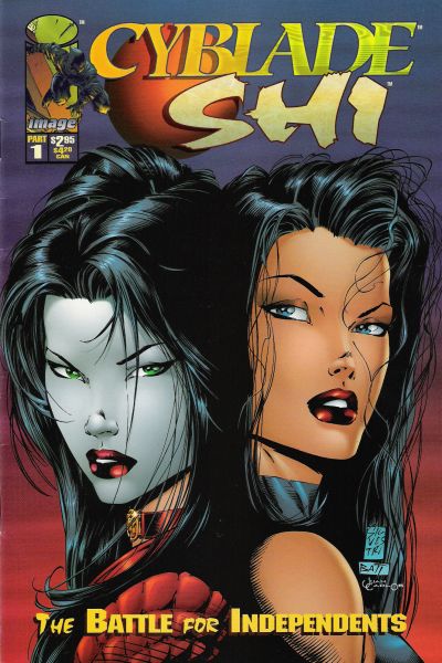 Cyblade / Shi: The Battle For Independents #1 [Silvestri Cover]-Fine (5.5 – 7) [1St App. Witchblade]