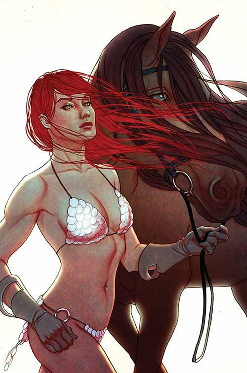 Red Sonja 2023 #13 Cover R 1 For 15 Incentive Jenny Frison Virgin