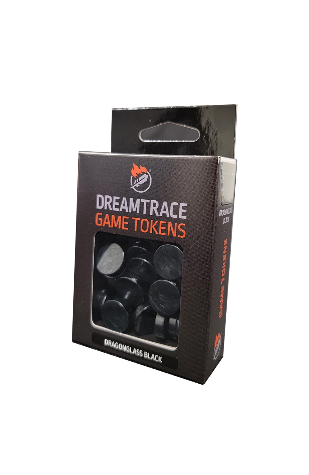 Dream Tace Gaming Tokens: Dragonglass Black