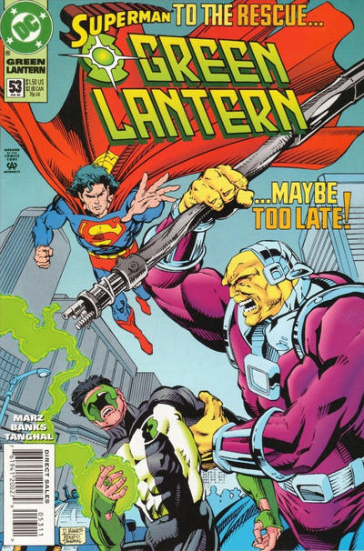 Green Lantern #53 [1994, Direct Sales]-Fine (5.5 – 7)