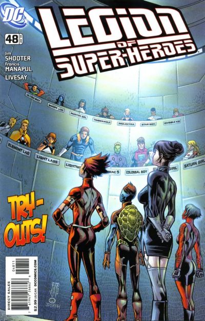 Legion of Super-Heroes #48-Very Fine (7.5 – 9)