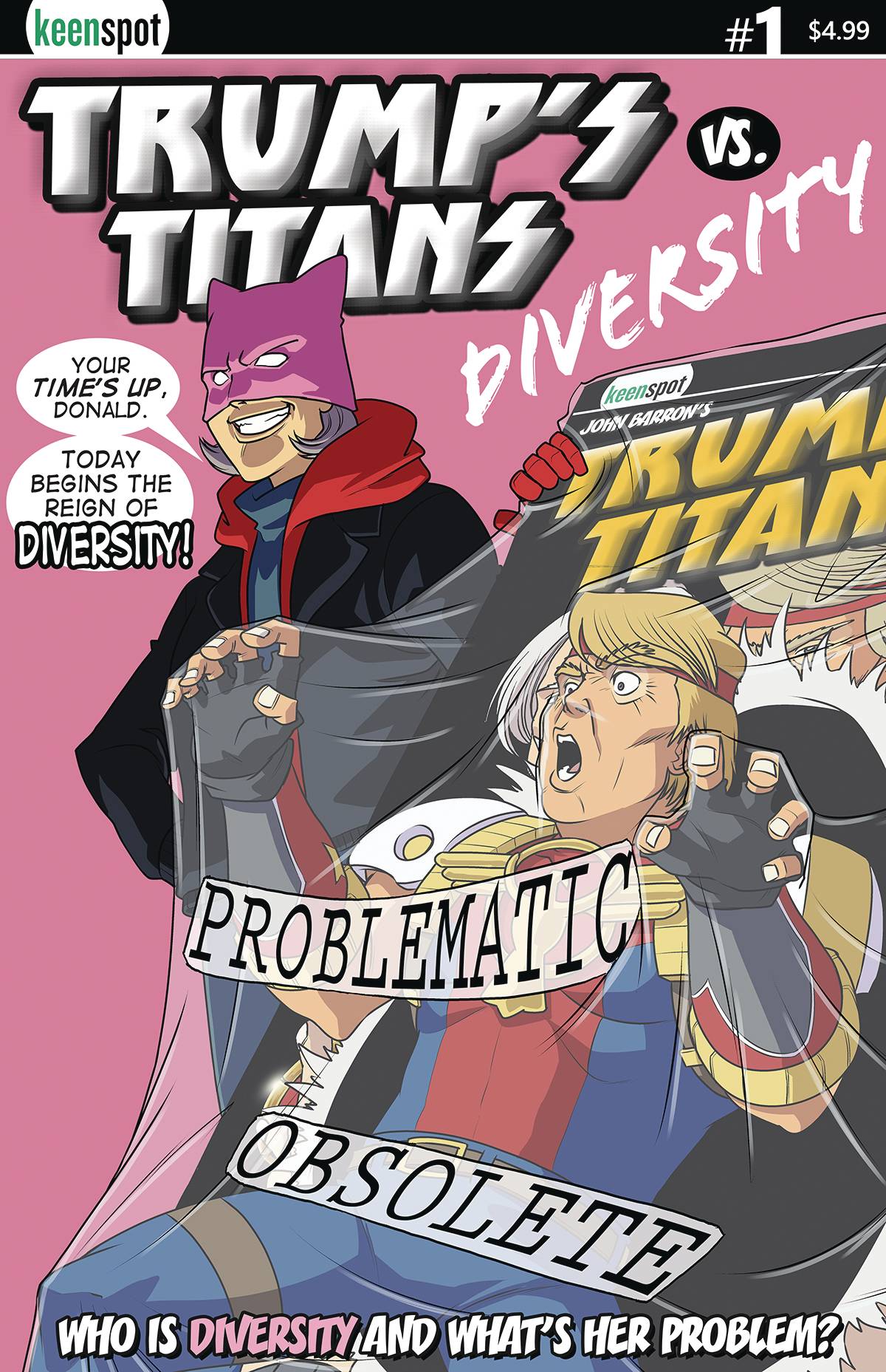 Trumps Titans Vs Diversity #1 Main Cover (Of 1)