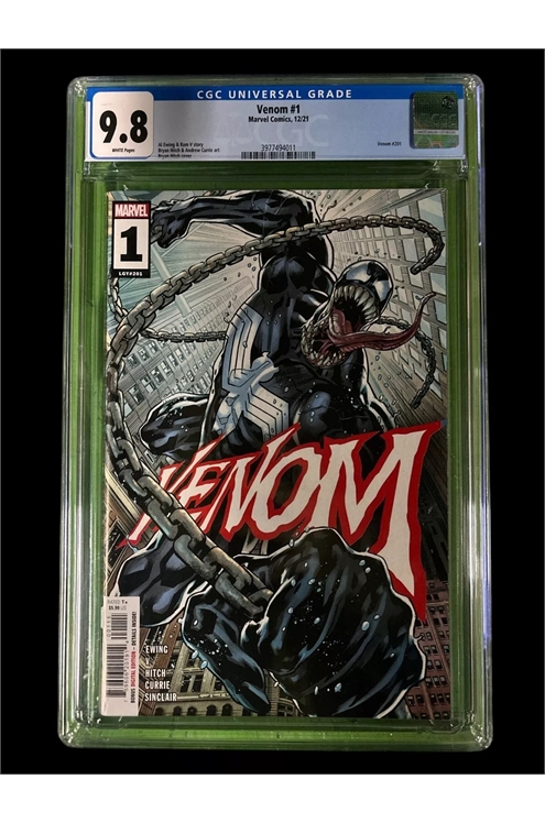 Cgc Graded 9.8 Venom #1 Marvel Comics 2021