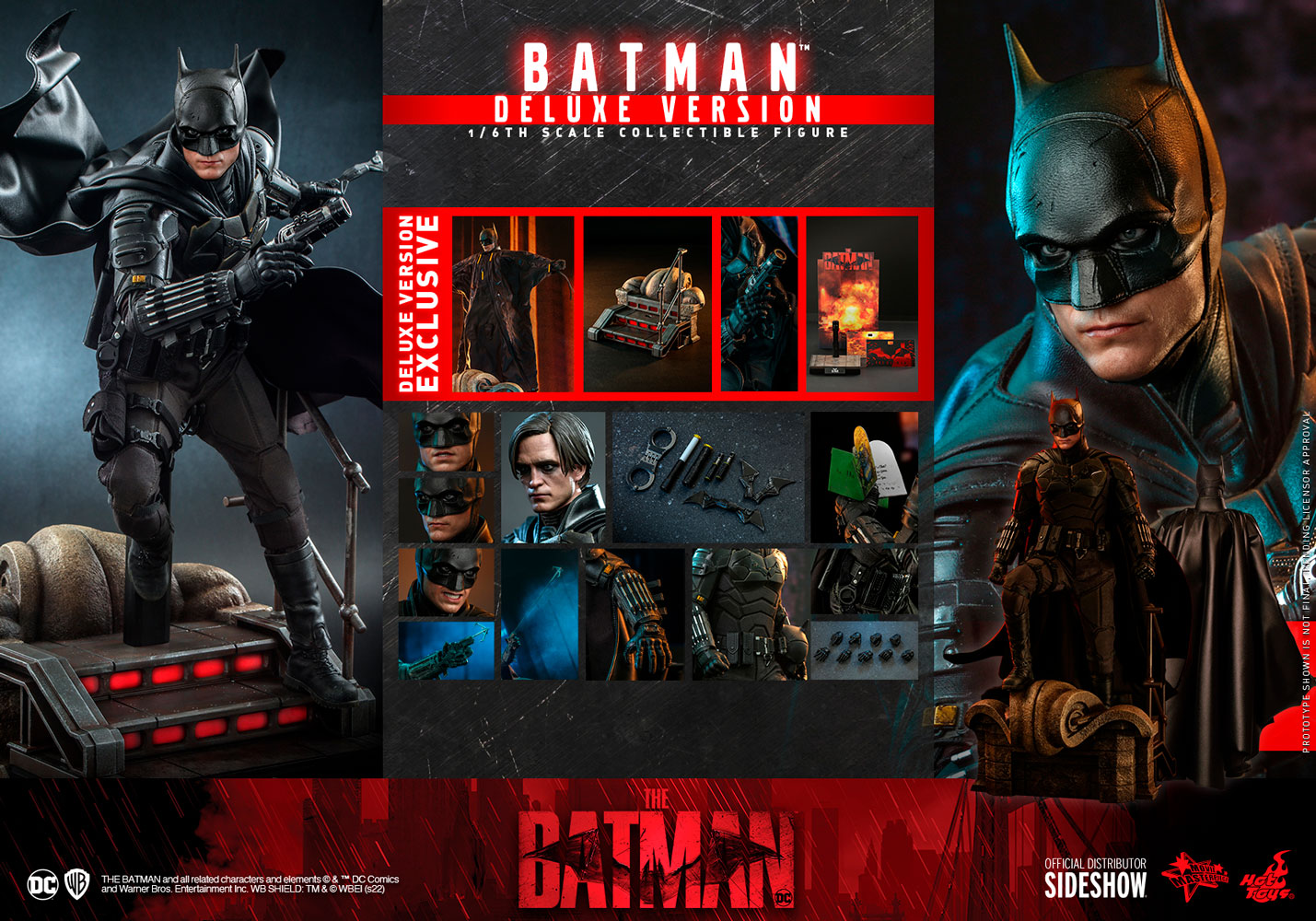 Batman - The Batman Deluxe Sixth Scale Figure