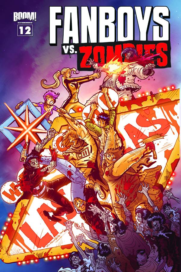 Fanboys Vs Zombies #12 Main Covers