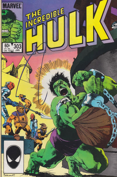 The Incredible Hulk #303 [Direct]-Fine (5.5 – 7)