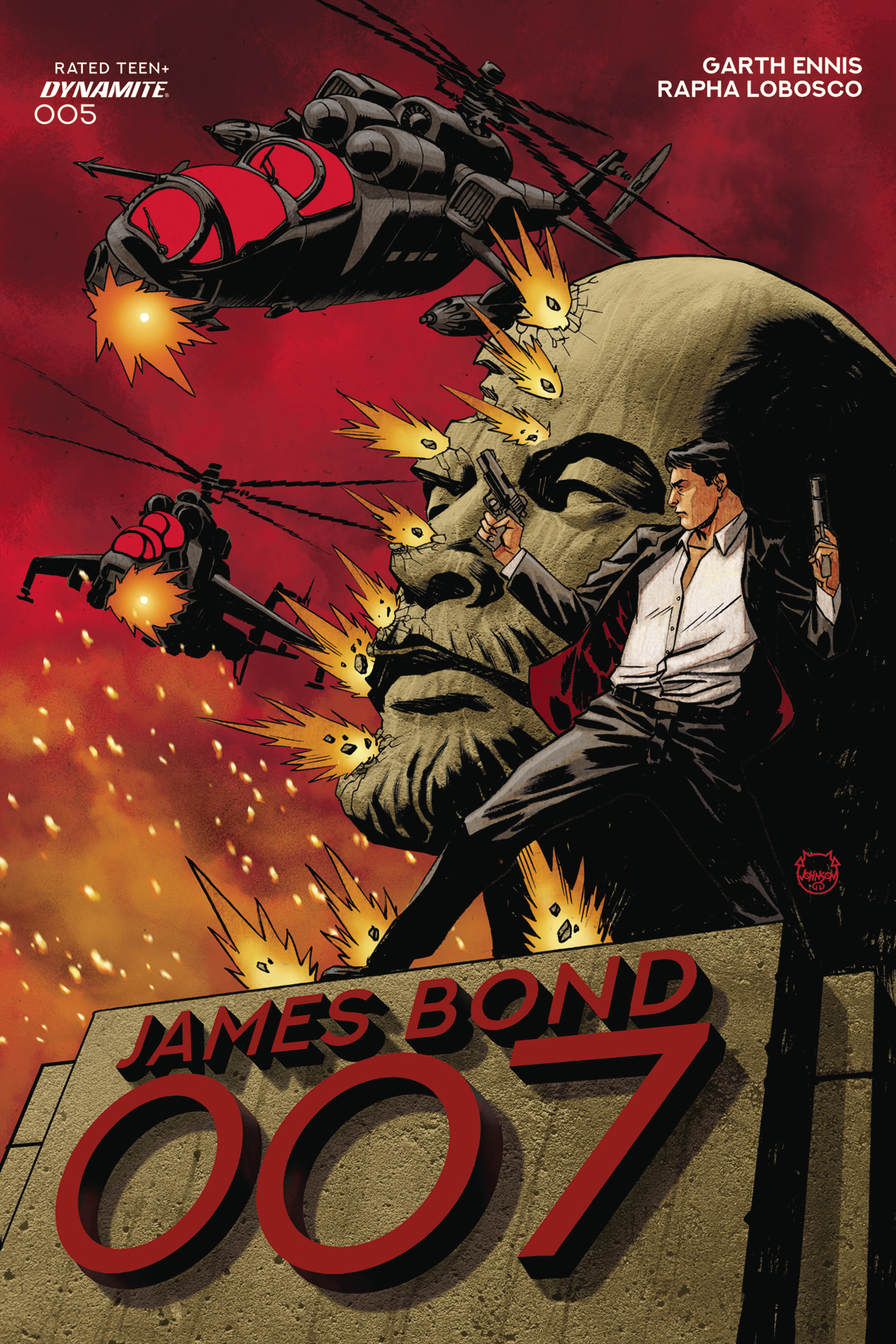James Bond 007 #5 Cover A Johnson (2024)