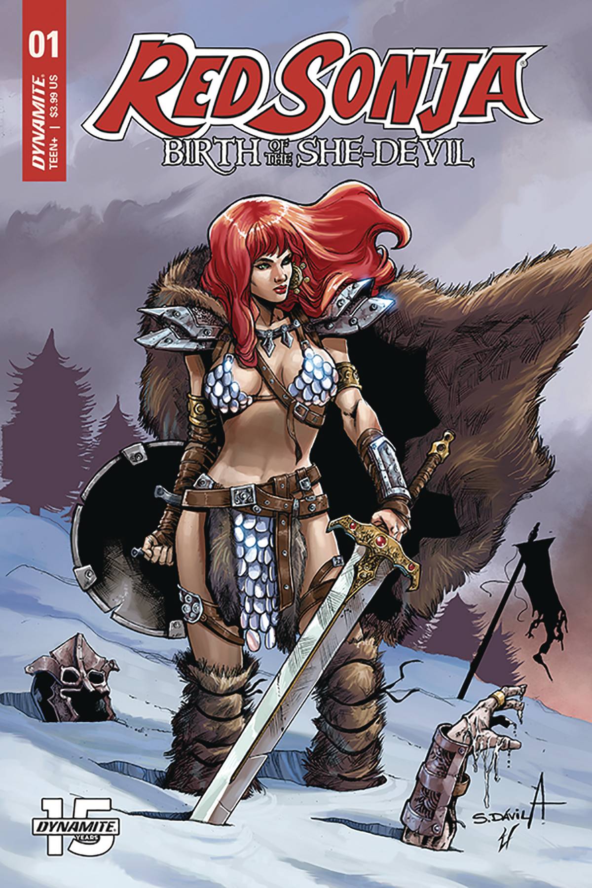 Red Sonja Birth of She Devil #1 Cover B Davila