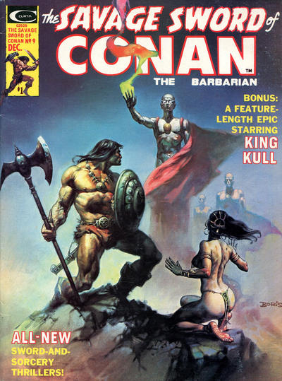 The Savage Sword of Conan #9-Fine