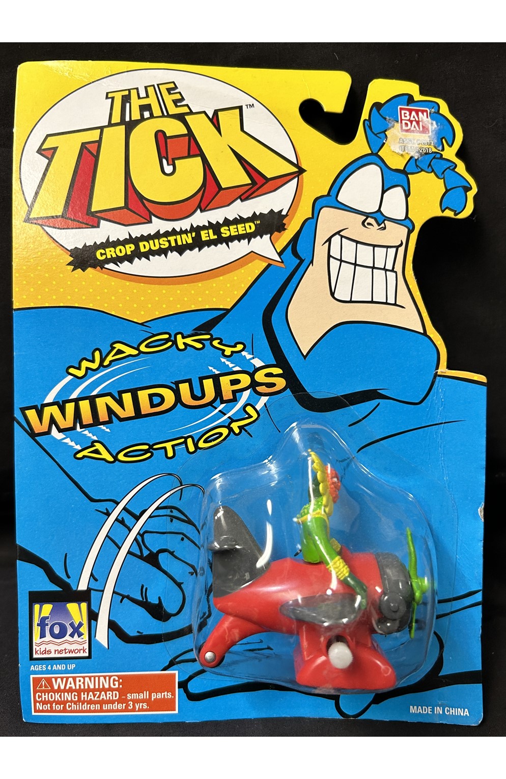 Crop Dustin’ El Seed - The Tick Wacky Windups Action Action Figure