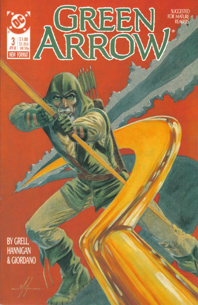 Green Arrow #3-Near Mint (9.2 - 9.8)