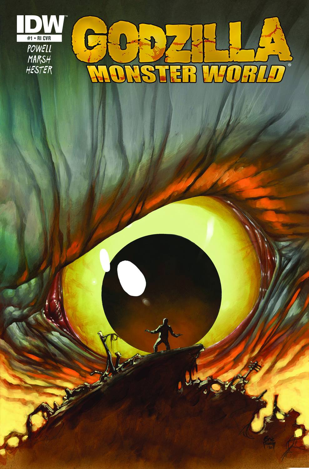 Godzilla Monster World #1 1 for 500 Incentive | ComicHub